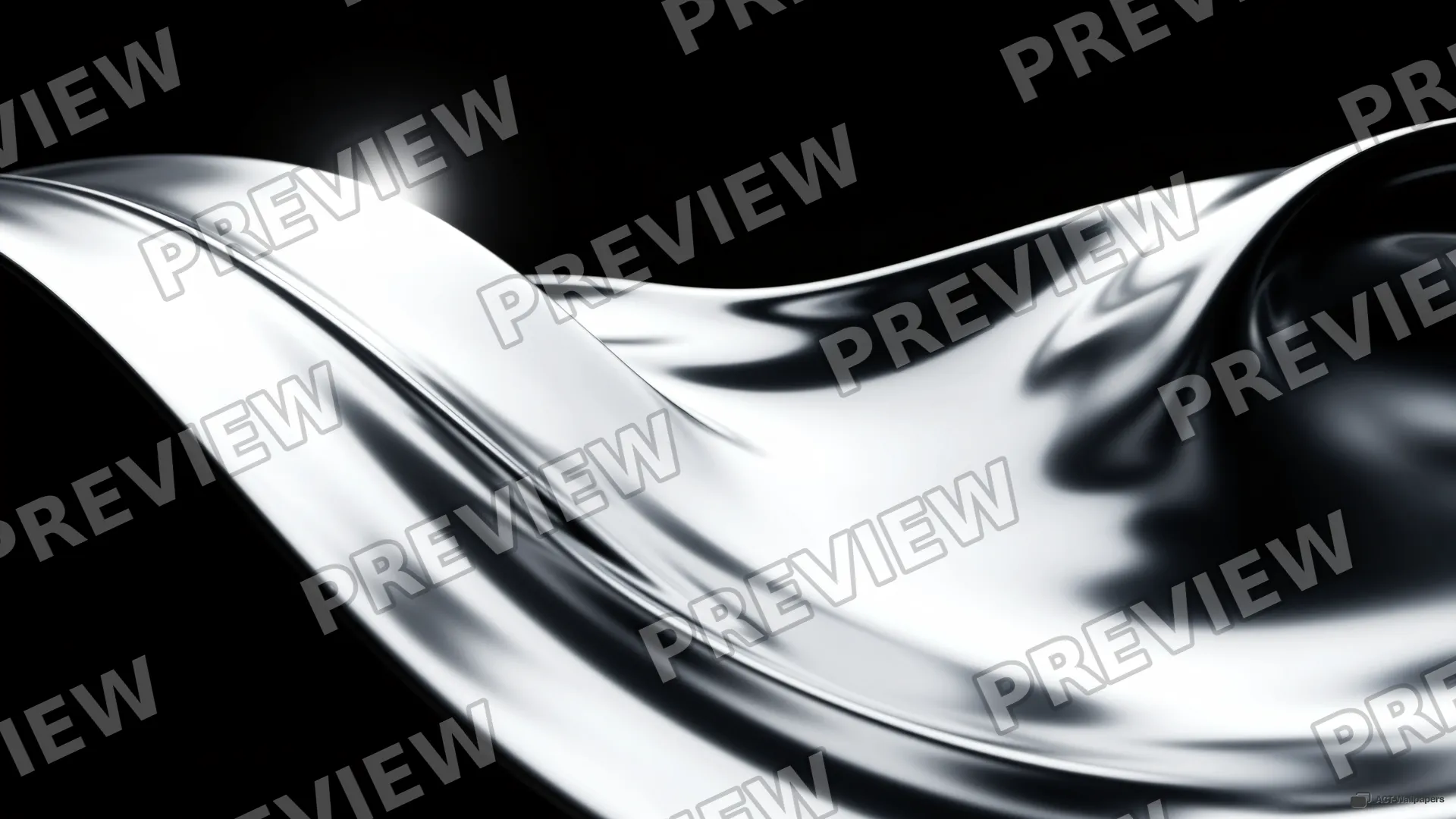 Tensioned Chrome Sheet — Chrome texture 4K wallpaper