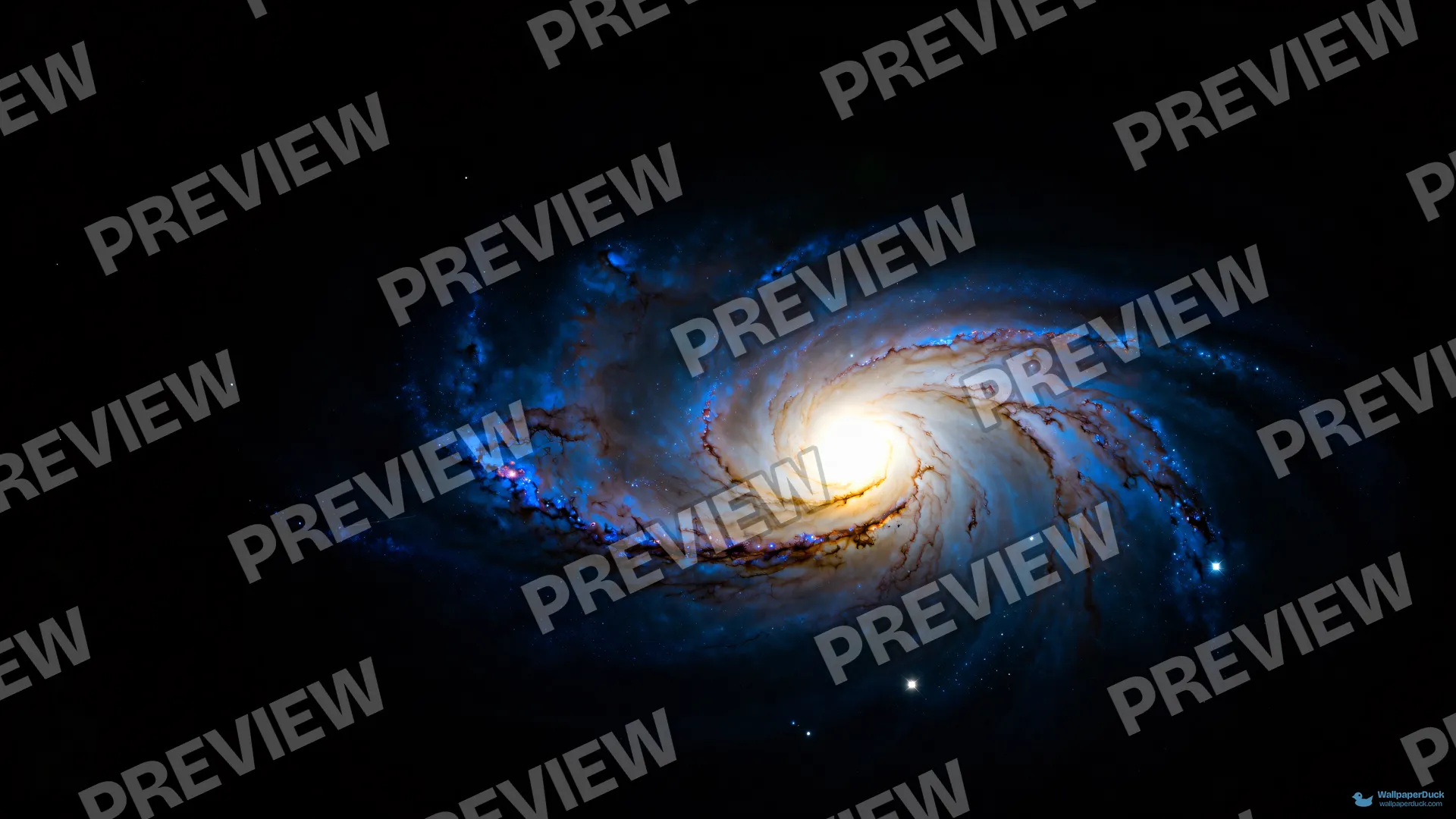 Galactic Core in Shadow — Cosmic & astrophotography 4K wallpaper