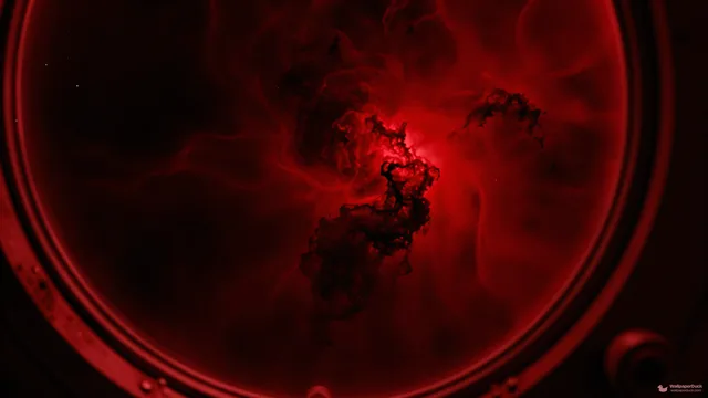 Rusted Void Porthole — Cosmic & astrophotography 4K wallpaper