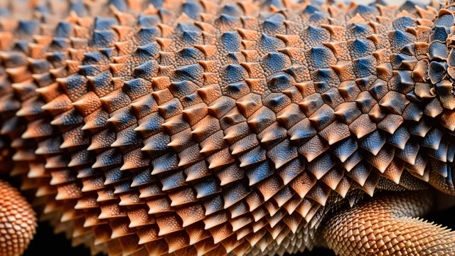 Bearded Dragon Scale Texture — Lizard scales 4K wallpaper