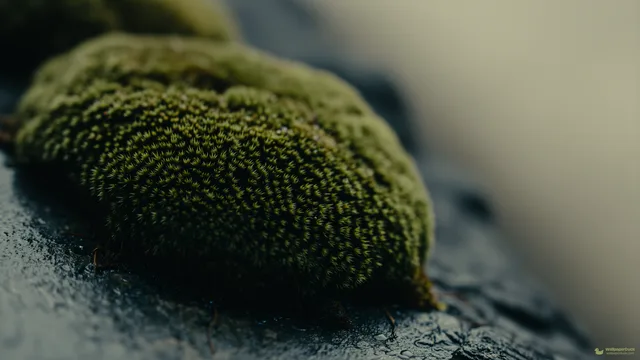 Moss on Granite Macro — Botanical macro 4K wallpaper