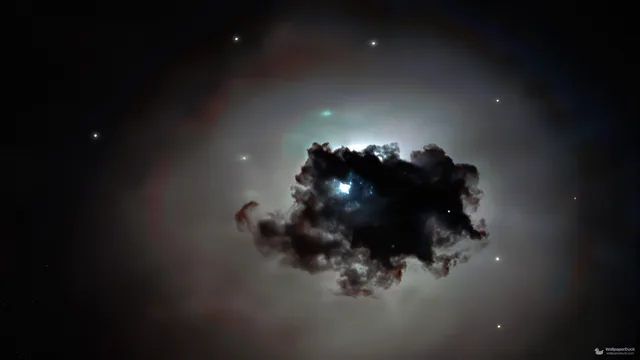 Dark Molecular Cloud Complex — Cosmic & astrophotography 4K wallpaper