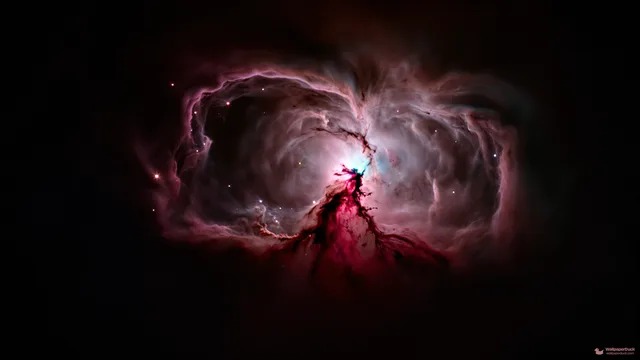 Granular Nebula Void — Cosmic & astrophotography 4K wallpaper