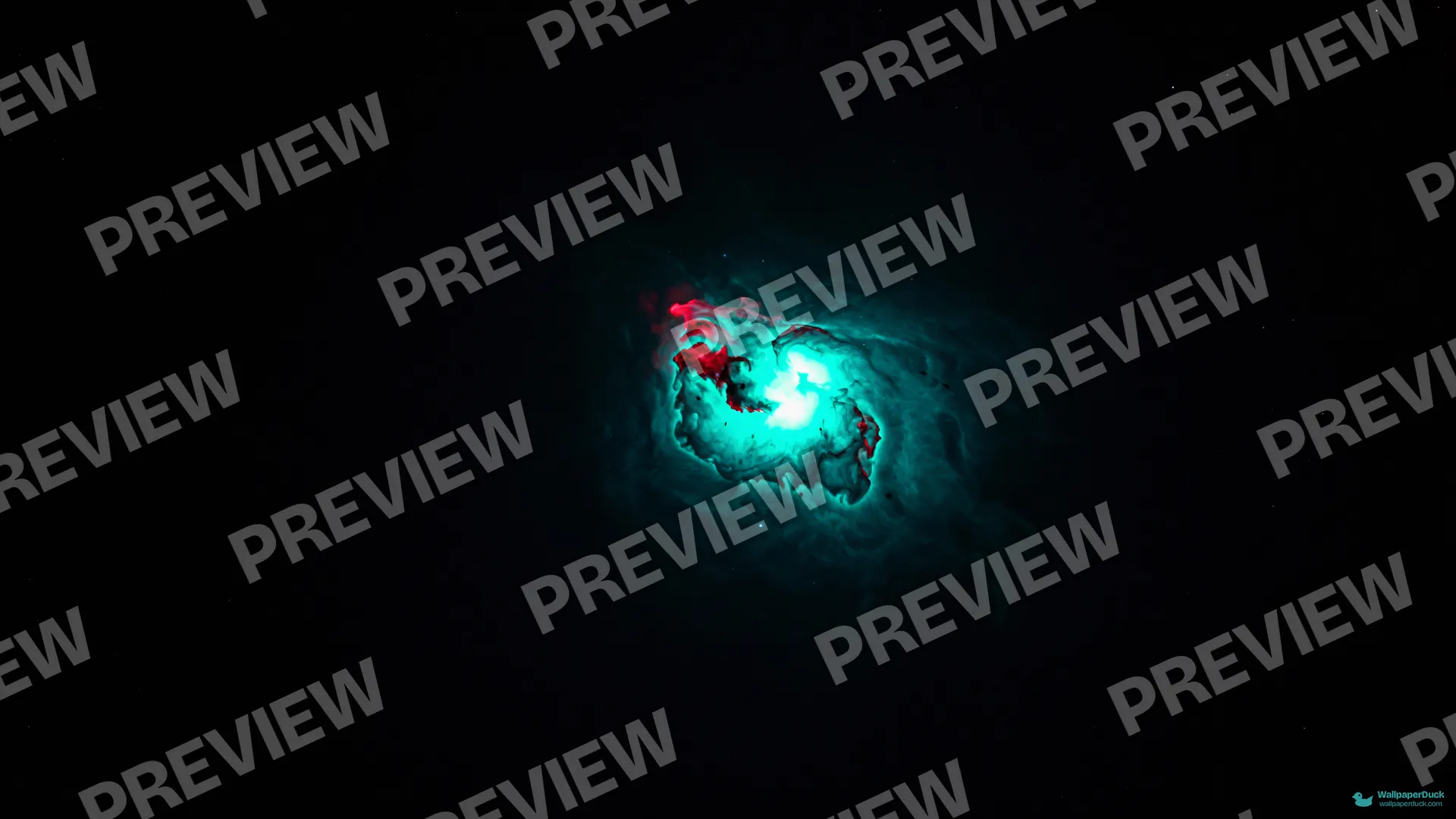 Teal Supernova Remnant — Cosmic & astrophotography 4K wallpaper