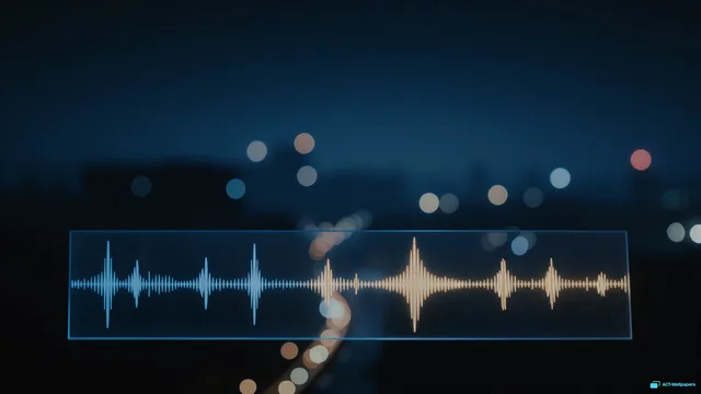 Binary Brainwave Interface — Night city bokeh 4K wallpaper