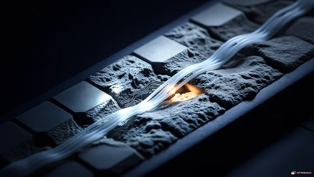 Neural Silicon Cortex — Crystals & minerals 4K wallpaper