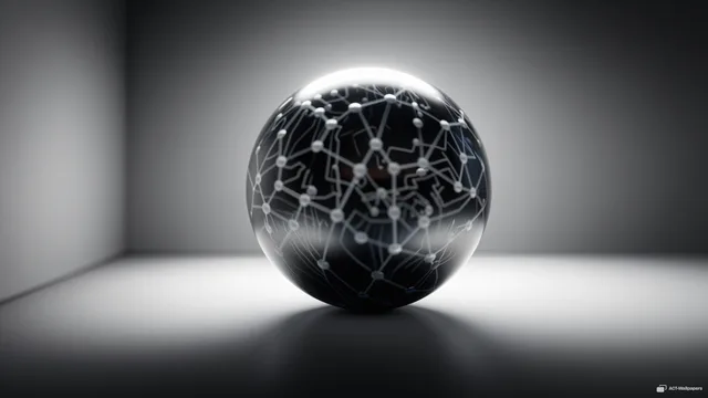 Mercury Neural Core — Liquid forms 4K wallpaper