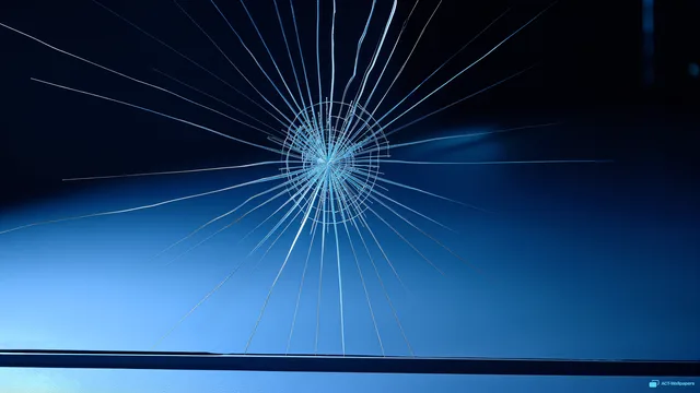 Fractured Moonlight — Shattered glass 4K wallpaper