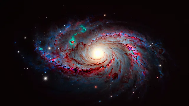 Spiral Galaxy Core — Cosmic & astrophotography 4K wallpaper
