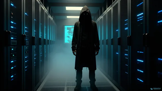 Data Center Specter — Sci-fi interiors 4K wallpaper