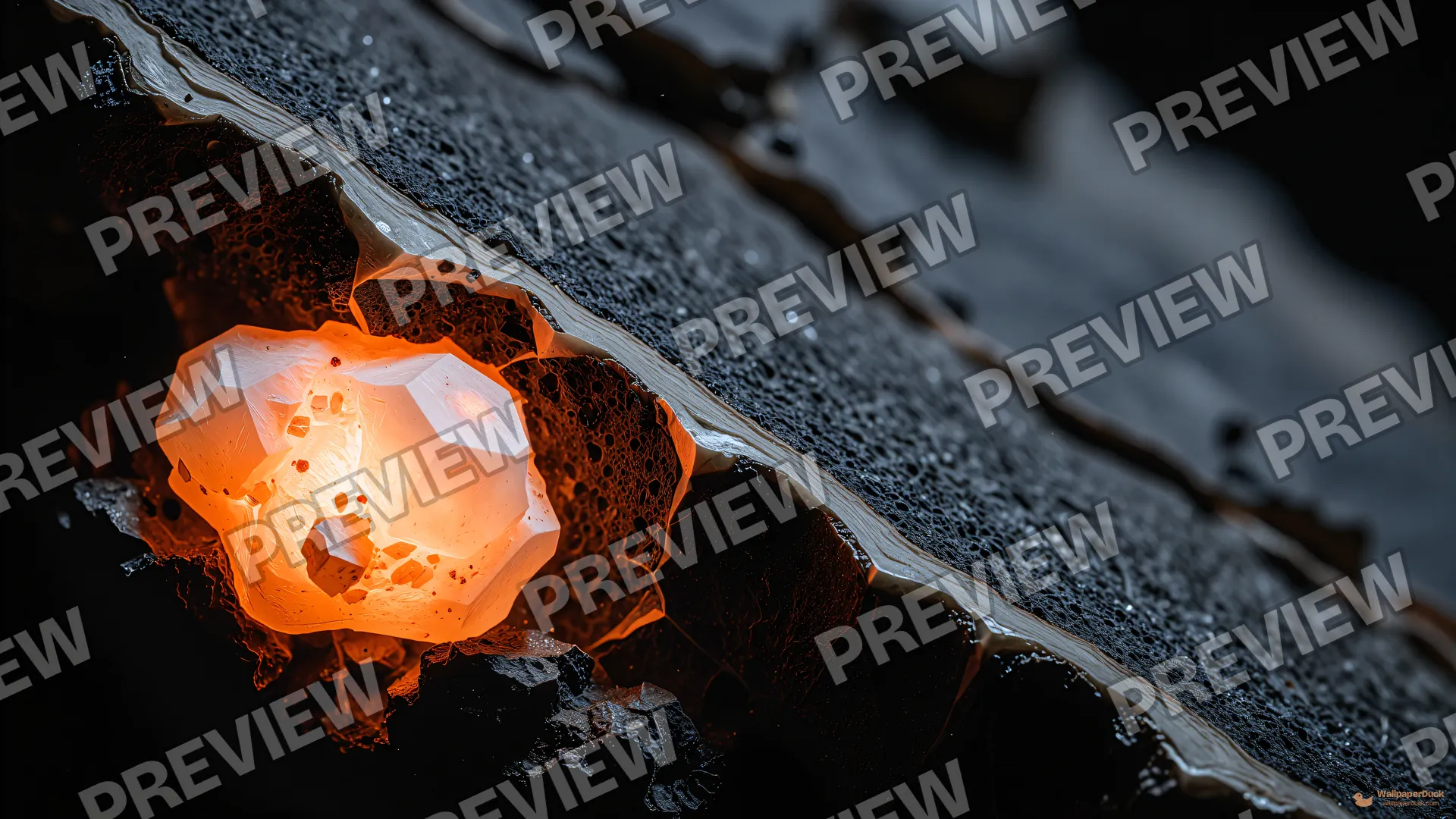 Sphalerite Fluorescence — Crystals & minerals 4K wallpaper