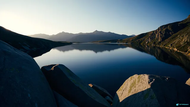 Alpine Dawn Reflection — Nature landscapes 4K wallpaper