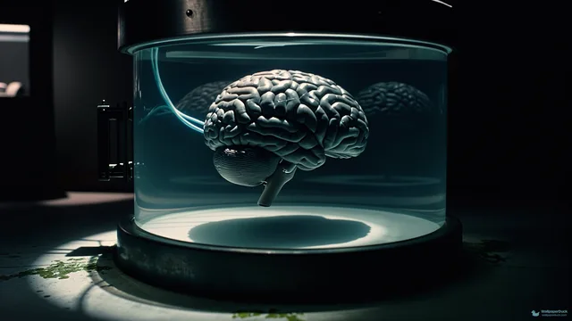Cryogenic Cognitive Core — Polar ice 4K wallpaper