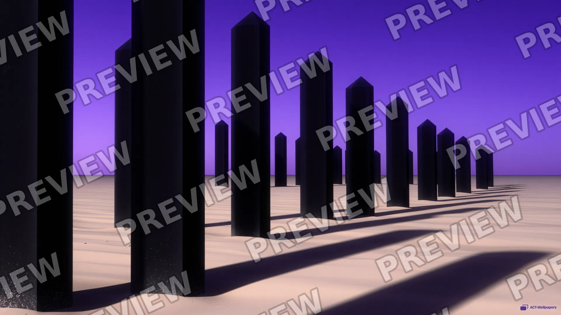 Carbon Lattice Twilight — Carbon columns 4K wallpaper