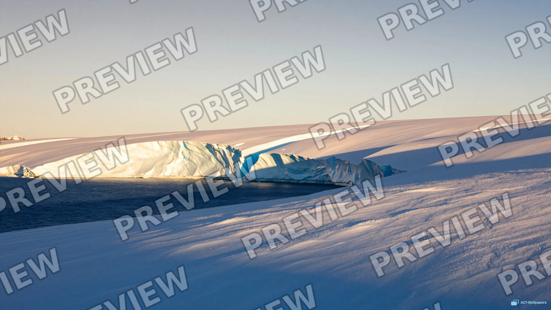 Glacial Fracture Study — Polar ice 4K wallpaper