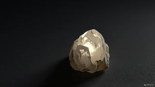 Quartz Basalt Light Beam — Crystals & minerals 4K wallpaper