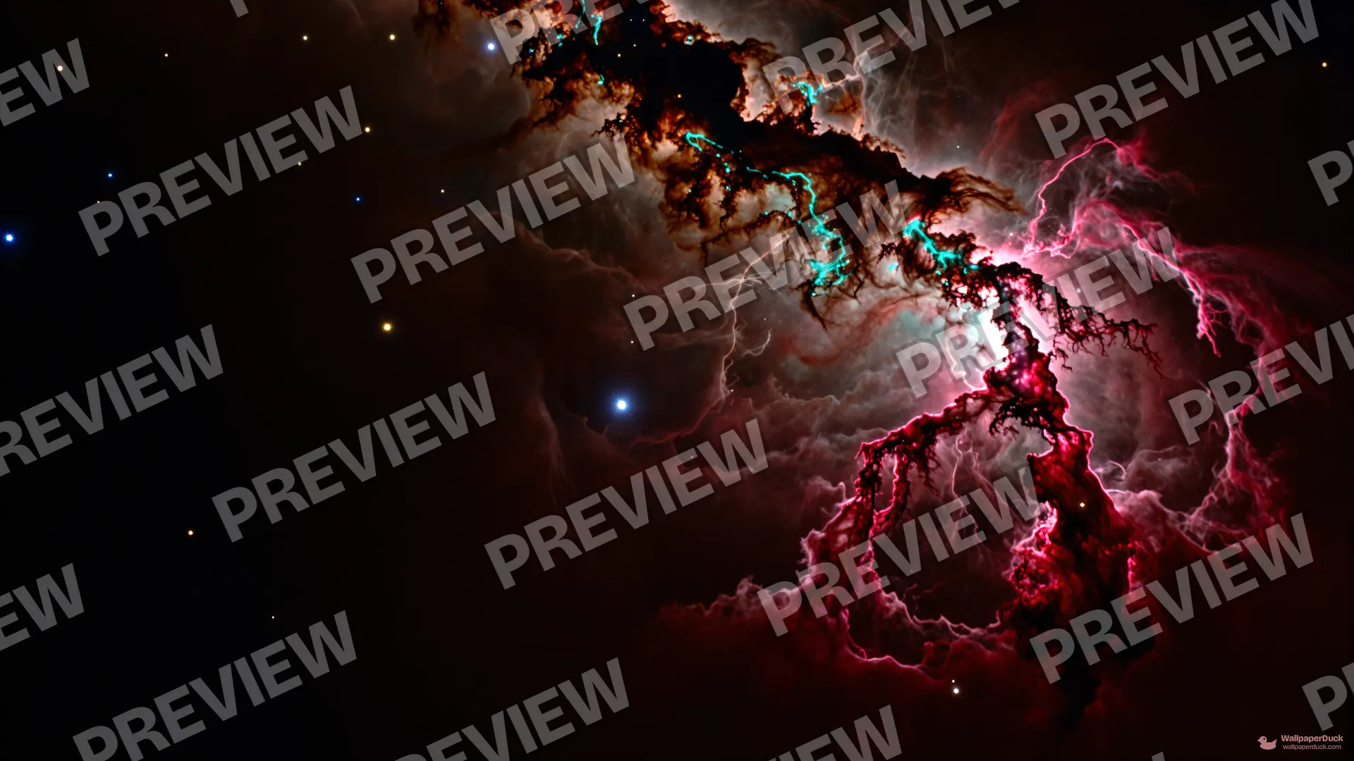 Turbulent Star-Forming Core — Cosmic & astrophotography 4K wallpaper