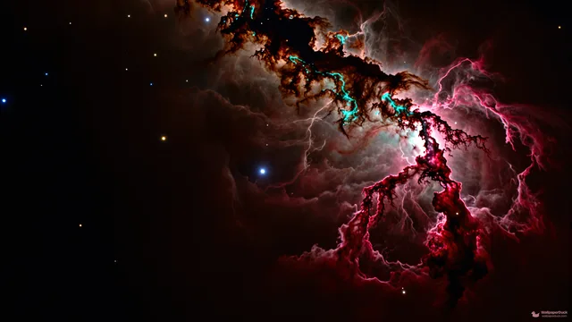 Turbulent Star-Forming Core — Cosmic & astrophotography 4K wallpaper