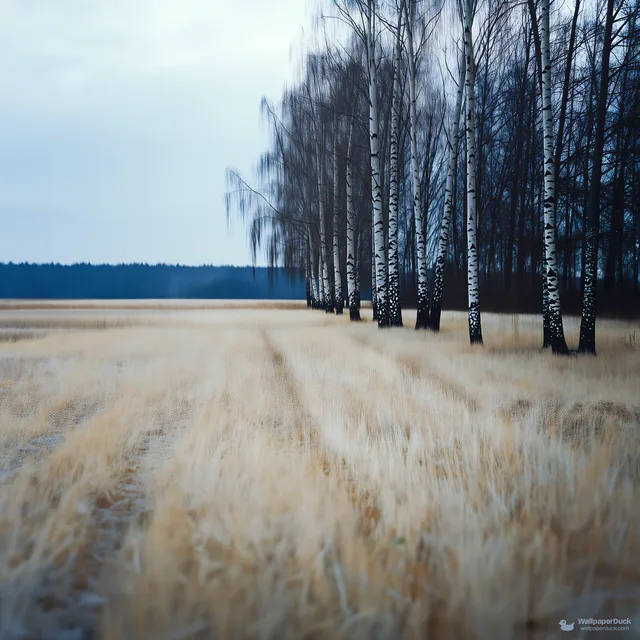 Winter Bone Slate — Seasonal palette 4K wallpaper