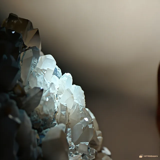 Basalt Quartz Transmission — Crystals & minerals 4K wallpaper