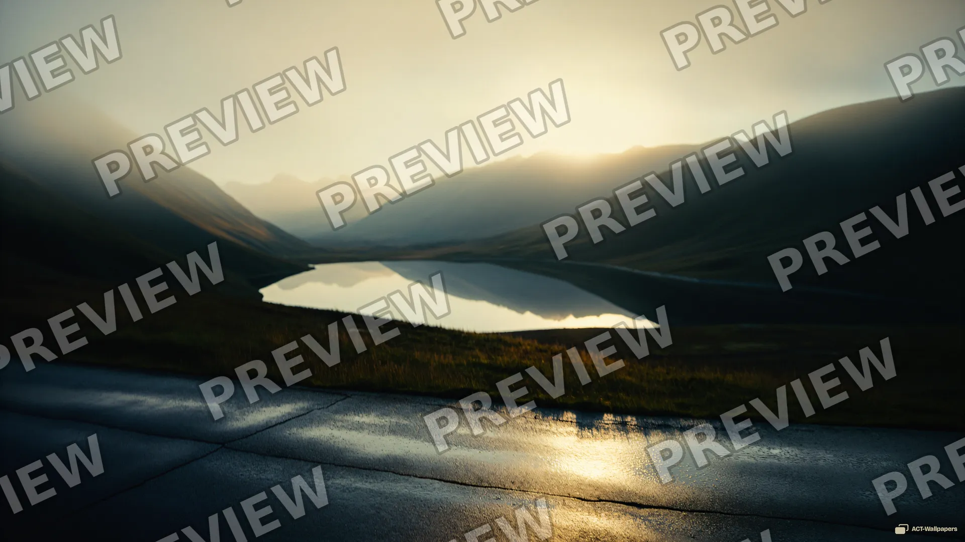 Highland Dawn Valley — Nature landscapes 4K wallpaper