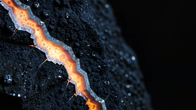 Fluorescent Sphalerite Vein — Crystals & minerals 4K wallpaper