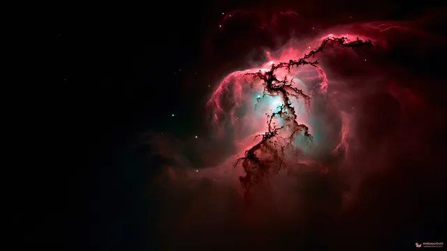 Chaos in Ionized Gas — Cosmic & astrophotography 4K wallpaper