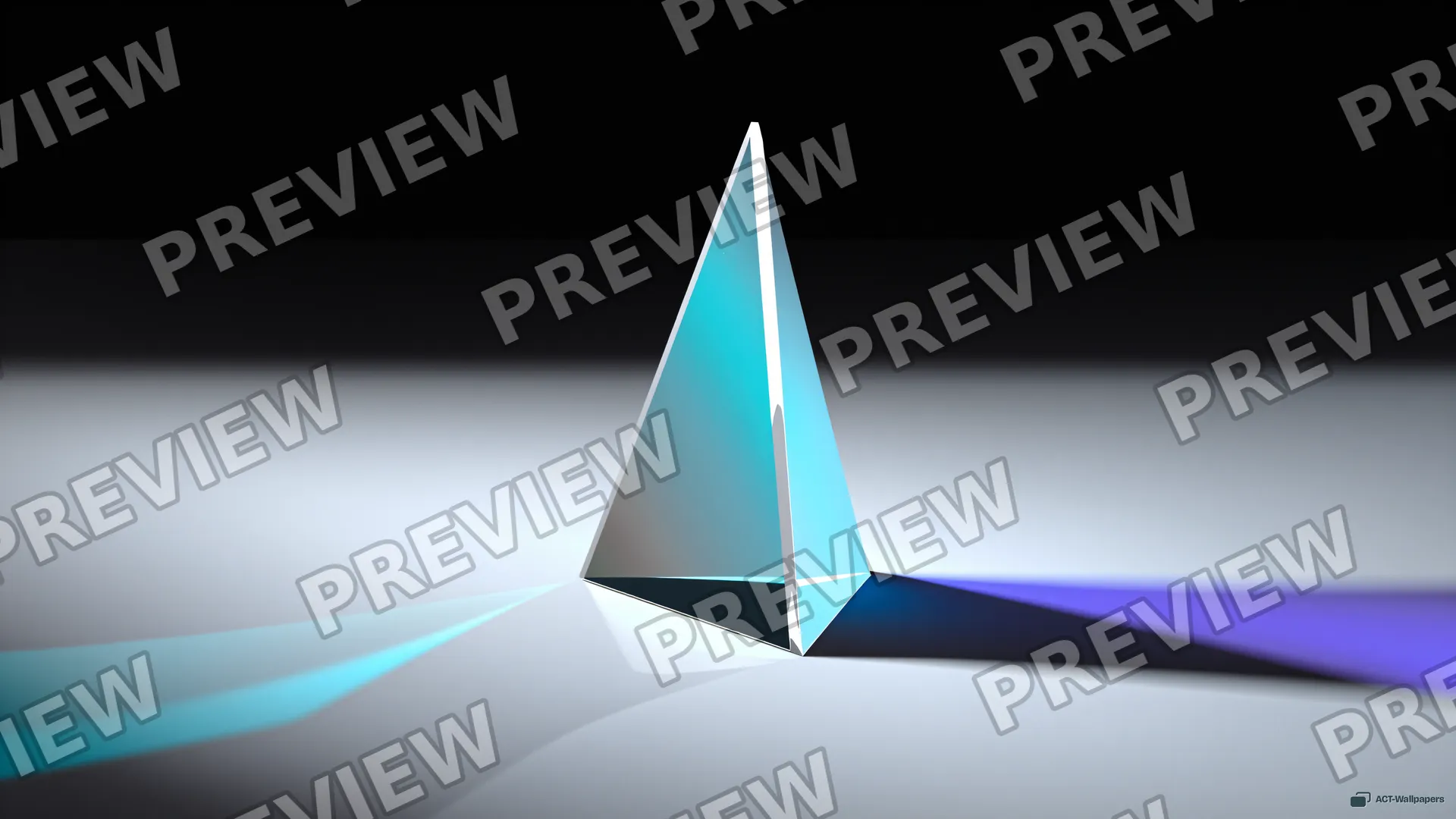 Optical Prism Refraction — Glass & light 4K wallpaper
