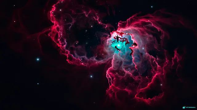 Crimson Nebula Core — Cosmic & astrophotography 4K wallpaper