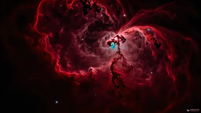 Emission Nebula Void — Cosmic & astrophotography 4K wallpaper