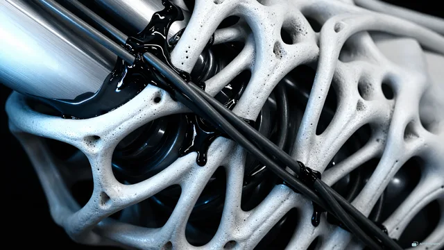 Calcified Steel Flank — Biomechanical 4K wallpaper