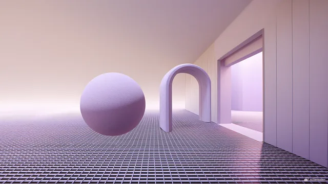 Liminal Grid Void — Liminal grid space 4K wallpaper