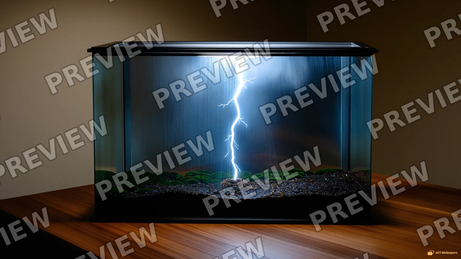 Inverted Storm Vessel — Inverted storm terrarium 4K wallpaper