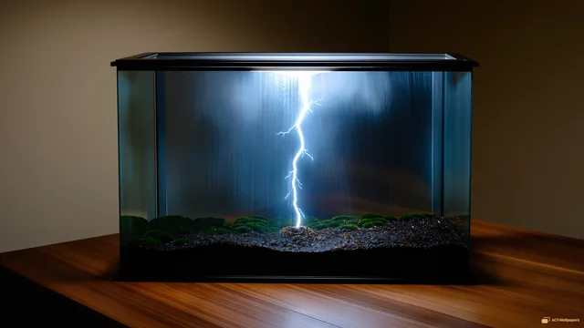 Inverted Storm Vessel — Inverted storm terrarium 4K wallpaper