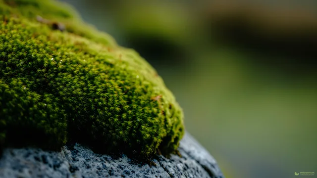 Moss Forest Macro — Botanical macro 4K wallpaper