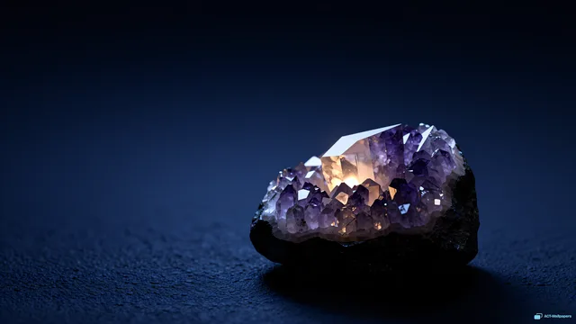 Amethyst Geode Fracture — Crystals & minerals 4K wallpaper