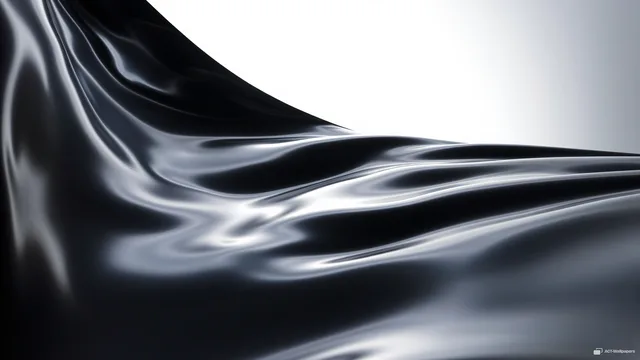 Silver Tension Sheet — Chrome texture 4K wallpaper