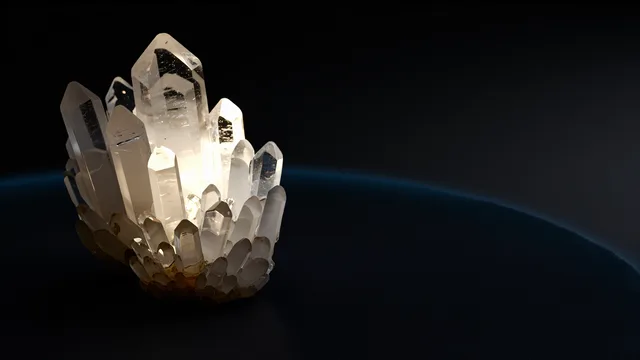 Basalt Crystal Cluster — Crystals & minerals 4K wallpaper