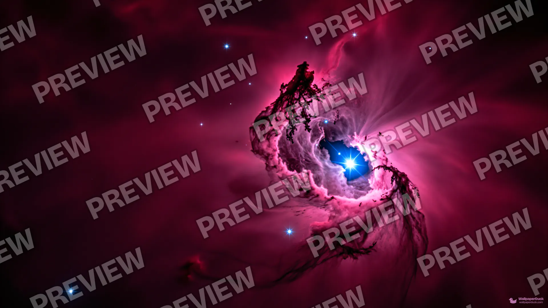 Granular Emission Void — Cosmic & astrophotography 4K wallpaper