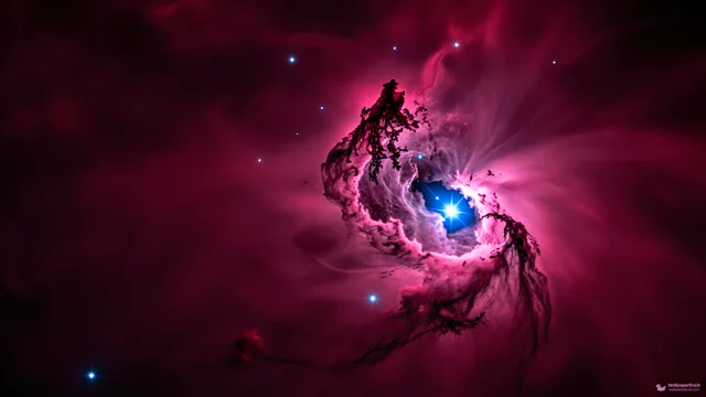 Granular Emission Void — Cosmic & astrophotography 4K wallpaper