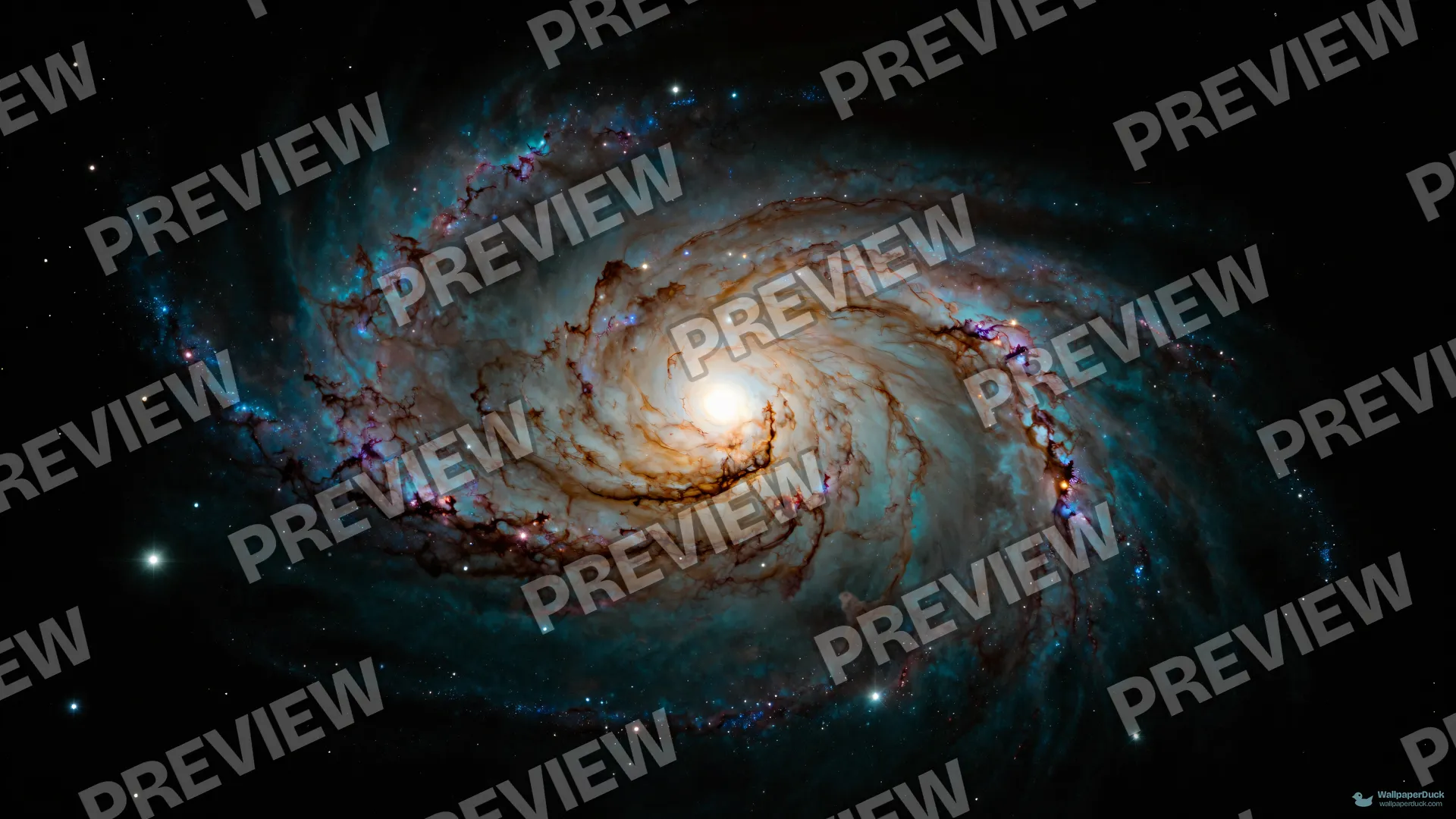 Galactic Core Filaments — Cosmic & astrophotography 4K wallpaper