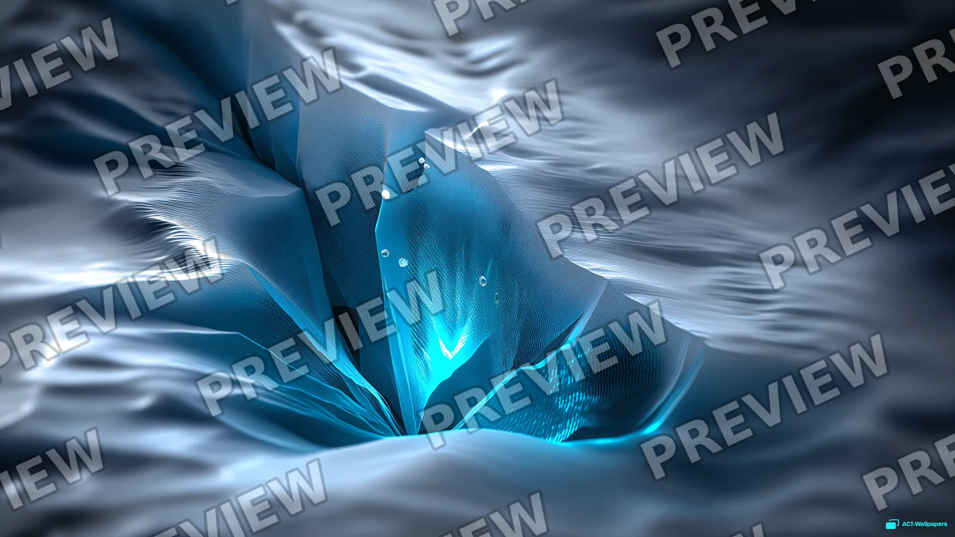 Glacial Ice Core Macro — Ice macro 4K wallpaper