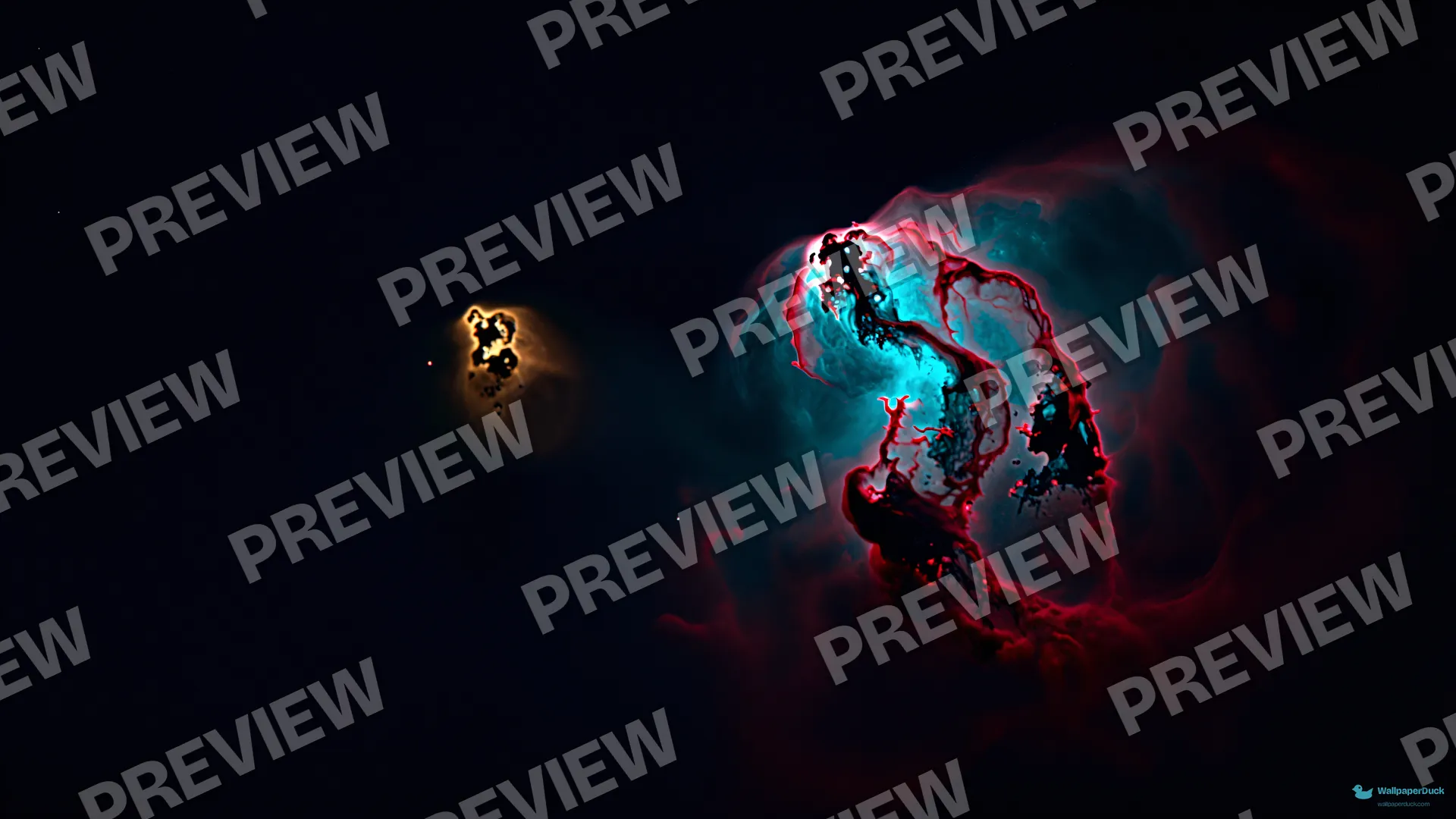 Granular Crimson Filament — Cosmic & astrophotography 4K wallpaper