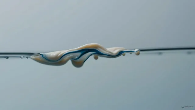Marbled Paint Dispersion — Abstract fluid 4K wallpaper