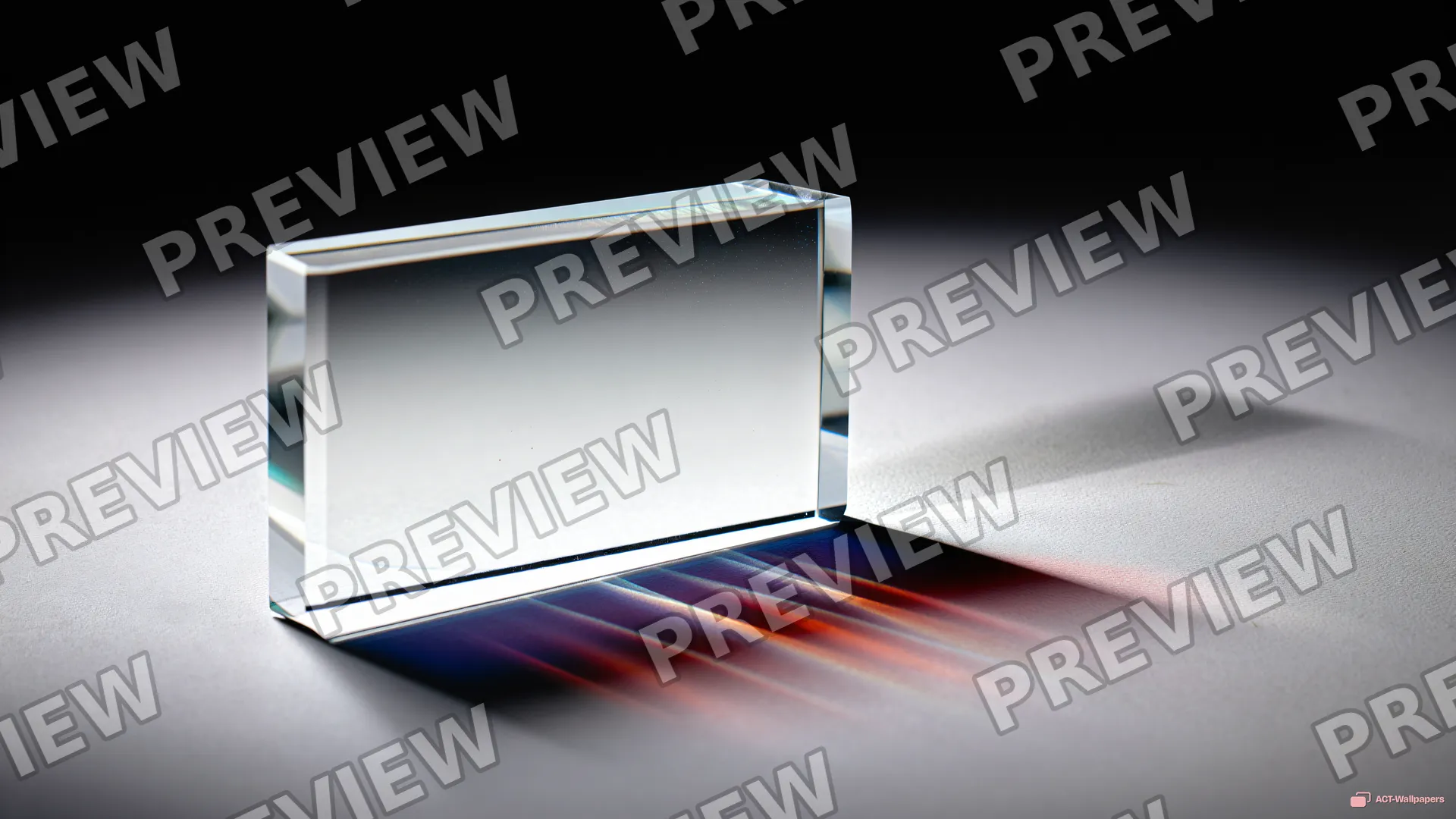 Optical Prism Caustics — Glass & light 4K wallpaper