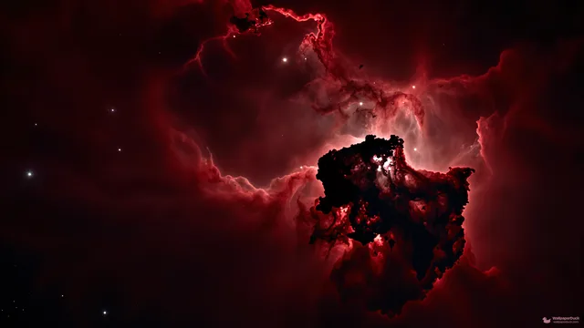 Silent Dust Void — Cosmic & astrophotography 4K wallpaper