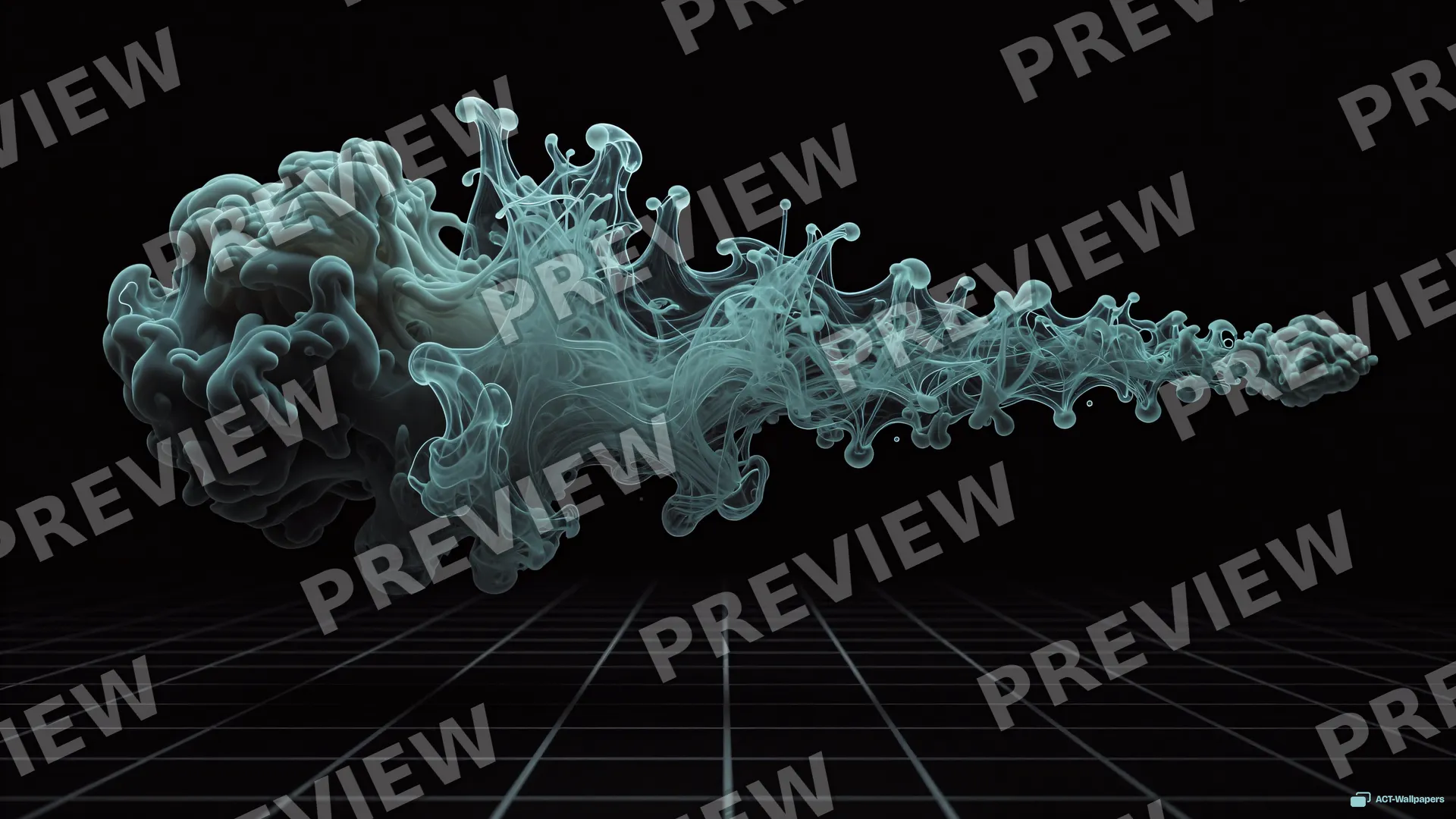 Viscous Digital Dispersion — Abstract fluid 4K wallpaper