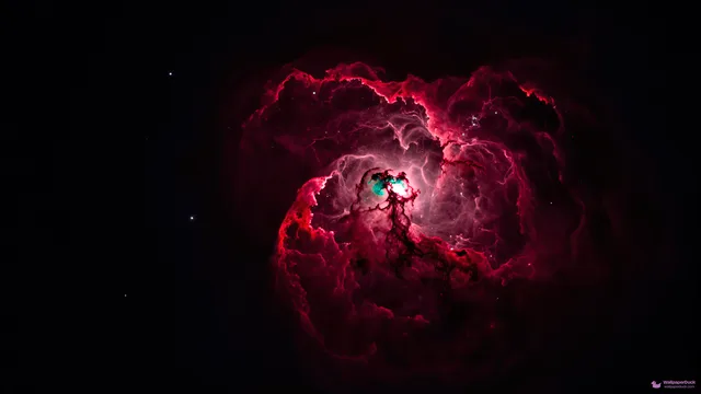 Crimson Supernova Remnant — Cosmic & astrophotography 4K wallpaper