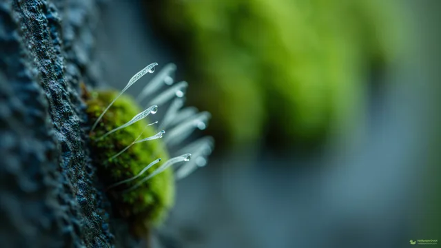 Moss Forest Macro — Botanical macro 4K wallpaper