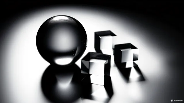 Chrome Glass Study — Chrome & glass 4K wallpaper